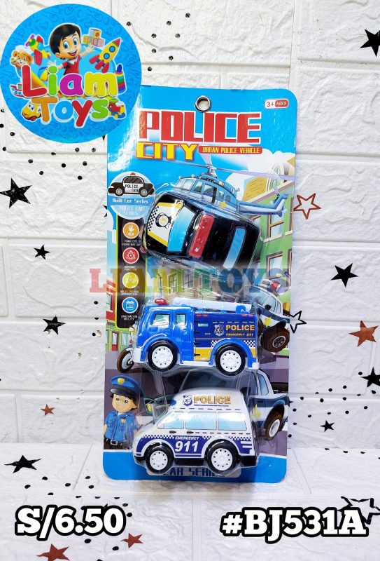 CARRO POLICE BLISTER