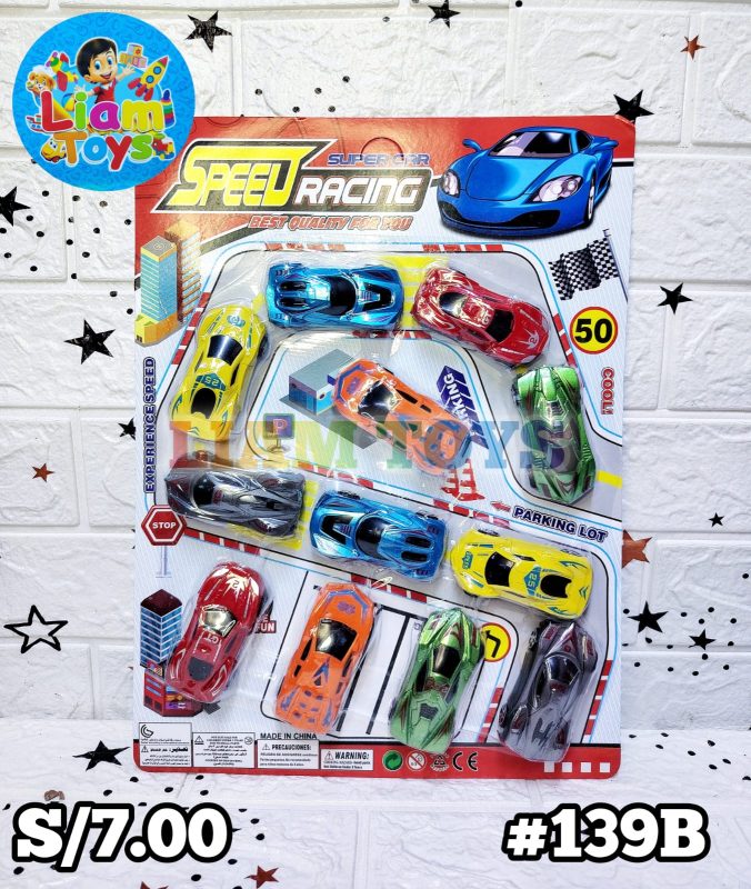 SET CARROS BLISTER