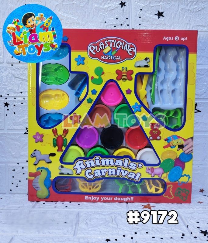PLASTILINA ANINAMLES CAJA