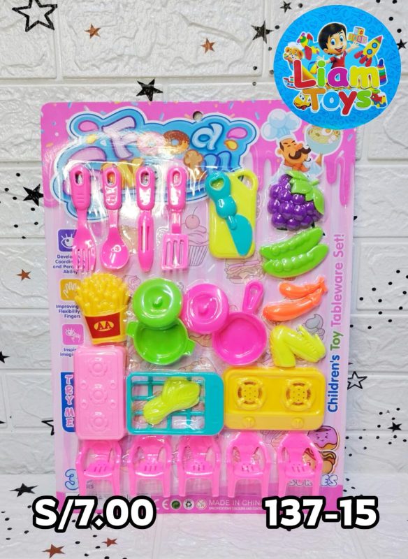 COCINA FOOD BLISTER C/SILLA BLISTER