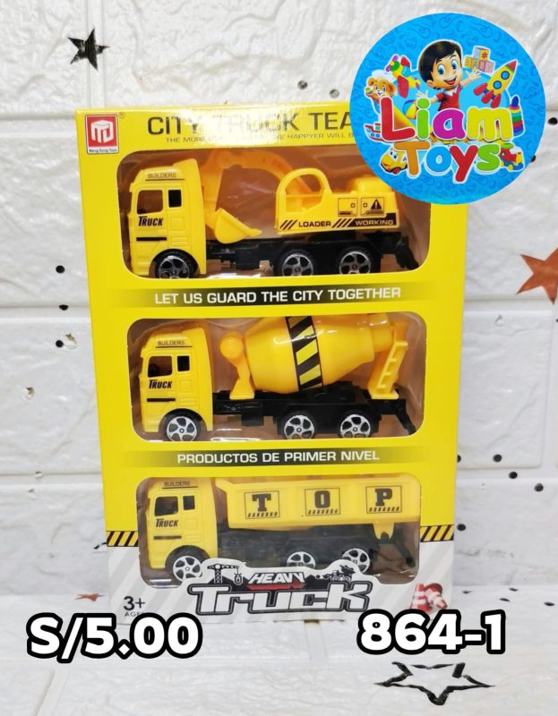 CARRO TRUCK X3 CAJA PEQ
