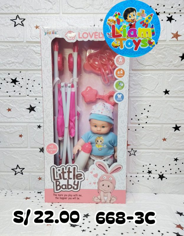BB C/COCHE LITTE CAJA