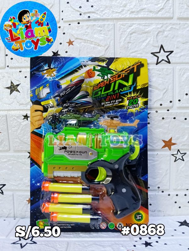 PISTOLA NERT C/ HELICOPTERO