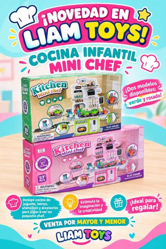 KITCHEN CHEF CAJA 53PCS