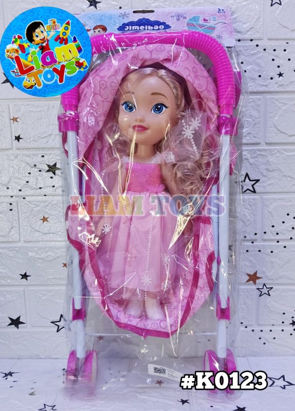MUÑECA C/ COCHE BOLSA